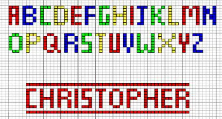 intarsia designs alphabet and numbers the knitting site